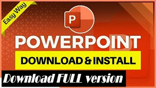 Powerpoint Crack  Download And Install  Powerpoint Latest Crack [upl. by Ephrem151]