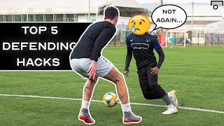 5 BASIC DEFENDING SECRETS  How to improve as a defender in soccer FAST [upl. by Swetlana]