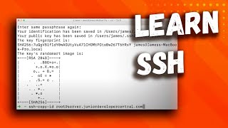 Learn SSH In 6 Minutes  Beginners Guide to SSH Tutorial [upl. by Dominus85]