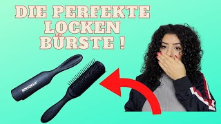 DENMAN BRUSH im Live Test Die perfekte Bürste für LOCKEN😳 Bürstencheck1 [upl. by Eineg867]