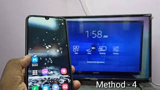 Samsung Galaxy M30s M30  4 Ways to Screen Mirroring  Connect to Smart TV  Wireless Display Cast [upl. by Lynnea]