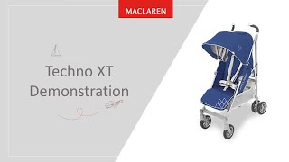 The Maclaren Techno XT Stroller Demonstration [upl. by Hollister]