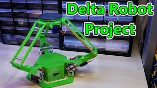 3D Printed Delta Robot Arduino Controlled 2019 [upl. by Arianne]