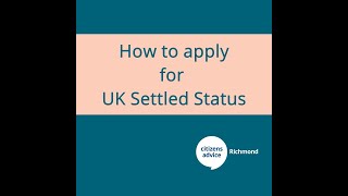 EU Citizens living in the UK How to apply for Settled Status [upl. by Annwahs]