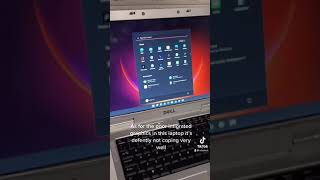 Core 2 duo laptop running windows 11 [upl. by Ahsilrae]