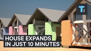 This expanding house is ready in 10 minutes [upl. by Eeryn]