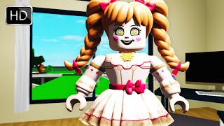 Roblox BrookHaven 🏡RP Annabelle Doll Scary Full Movie [upl. by Joacima]