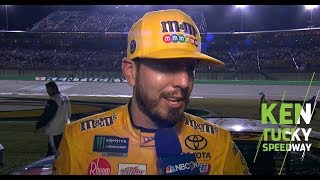 Kyle Busch finishes second to Kurt Wrong end of the deal [upl. by Walworth]