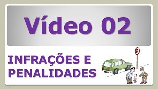 INFRAÇÕES E PENALIDADES 02 [upl. by Akissej]