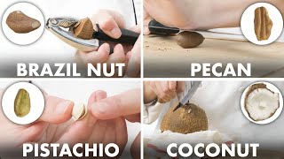 How To Crack Every Nut  Method Mastery  Epicurious [upl. by Ahsemit]