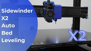 Auto Bed Leveling Process  Sidewinder X2 Artillery 3D Printer [upl. by Annorah146]