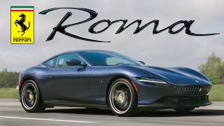 2021 Ferrari Roma Review  STEALTH EXOTIC SUPERCAR [upl. by Ennoval]