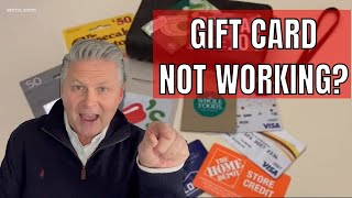 What to do when a new gift card doesnt work [upl. by Neerol702]