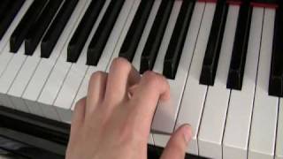 How to play piano The basics Piano Lesson 1 [upl. by Thaddus]