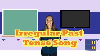 Irregular Past Tense Verbs Song  Songs for Speech Therapy and ELD [upl. by Nogam]