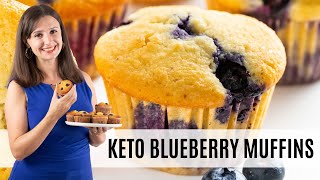 THE BEST KETO MUFFINS Quick Easy And Moist [upl. by Miehar]