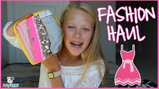 Back to School FASHION HAUL AND TRY ON with Stitch Fix Kids [upl. by Hsot]