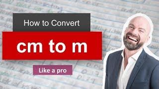 ✅ Convert Cm to M centimeter to meter with example  Part 1 [upl. by Hobbie]