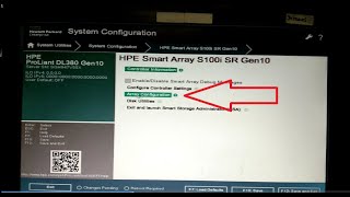 How to configure Raid 1 on Bios Server HPE Gen10  HP G10 [upl. by Bashee]