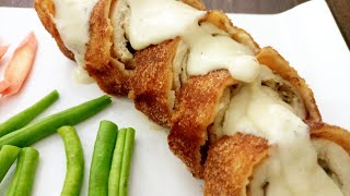 Chicken Cordon Bleu with Sauce recipe  By Naimahs Kitchen [upl. by Ronyar994]