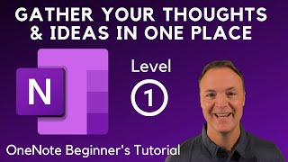 Microsoft OneNote for Windows 10 Tutorial  Beginners Level 1 [upl. by Srednas998]