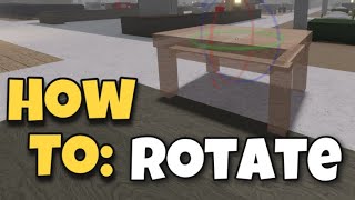 How To Rotate In Roblox SCP 3008 Rotation Guide [upl. by Arral]