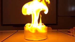 Making fire with water Sodium reaction [upl. by Wiseman692]