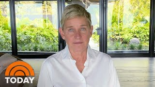 Ellen DeGeneres Speaks Out About Workplace Allegations In Letter To Staff  TODAY [upl. by Anthea82]