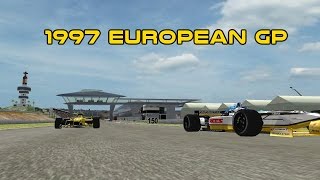 F1 Challenge 1997  European GP Jerez [upl. by Albric]