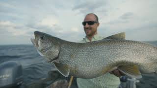 Lake Champlain World class Lake Trout fishingJigging em Up [upl. by Enilecram]