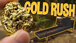 My Gold Mining Operation  First Gold Bar  Gold Rush The Game Gameplay Part 1 [upl. by Noit]