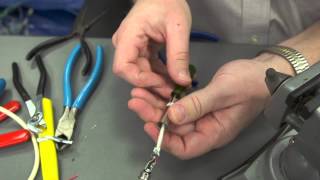 Making Audio Cables Soldering 14 inch TRS to 35 mm TRS [upl. by Durston]