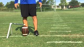 How to Kick a Field Goal Series by IMG Academy Football 1 of 5 [upl. by Eniledam]