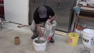 How To Mix Thinset Mortar For Tile [upl. by Mercola]