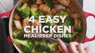 4 Amazing Chicken Meal Prep Dishes to Add to Your Daily Routine [upl. by Leffen311]