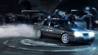 Ford Sierra RS Cosworth  Street drifting and burnouts [upl. by Sutton463]