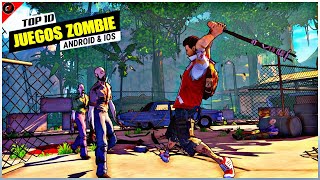 TOP 10 Mejores Juegos De SUPERVIVENCIA ZOMBIE Para Android amp IOS 2021 ✔️ [upl. by Eeresid]