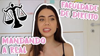 COMO QUE É A FACULDADE DE DIREITO [upl. by Alurd]