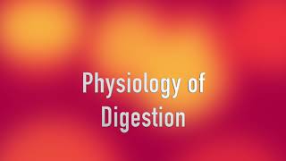 Digestion Physiology VETERINARY TECHNICIAN EDUCATION [upl. by Sulienroc]