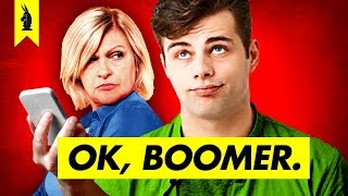 OK BOOMER A History of Boomer Hating – Wisecrack Edition [upl. by Eizzik]