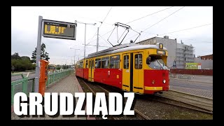 odc 37  Najmniejsza sieć tramwajowa w Polsce  GRUDZIĄDZ  Poland Smallest Tram Net [upl. by Nnayrrehs]