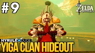 Zelda Breath of the Wild  Part 9  Yiga Clan Hideout Walkthrough [upl. by Gherardo669]