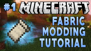 Minecraft 1164 Fabric Modding Tutorial  Workspace Setup 1 [upl. by Irtemed]