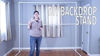 DIY PVC Backdrop  Party Planning How Tos [upl. by Analaj]