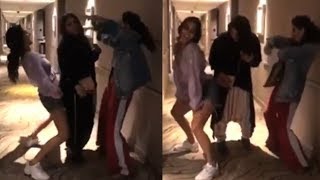 Shibani Dandekar Hot Dance  Twerking  Wardrobe [upl. by Harahs516]