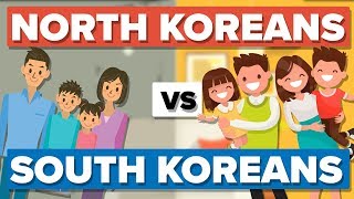 Average North Korean vs the Average South Korean  People Comparison [upl. by Ecirtaeb]