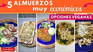 5 Almuerzos MUY económicos y rendidores  Cocina de Addy [upl. by Hibbitts646]