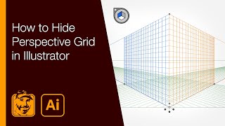 How to Hide Perspective Grid in Illustrator [upl. by Aneleairam]