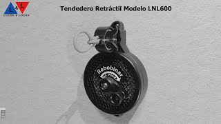 Tendedero Retráctil Modelo LNL600 [upl. by Vasilek]