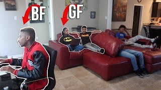 FLIRTING WITH YOUR GIRLFRIEND PRANK ON FUNNYMIKE WILD [upl. by Sheff638]